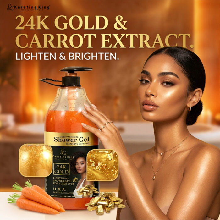 Golden Lightening Shower Gel For Black Spot - Image 4