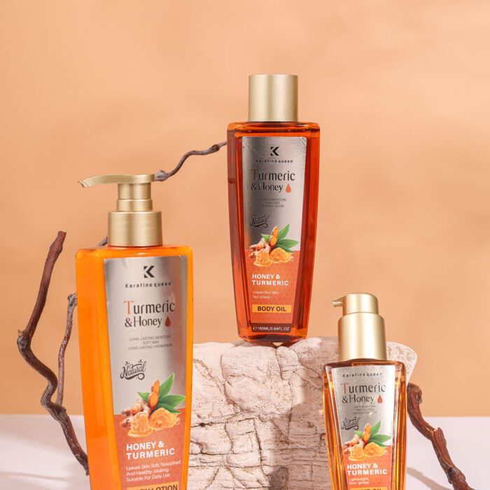 Turmeric & Honey Body Lotion, Body Oil - Image 2