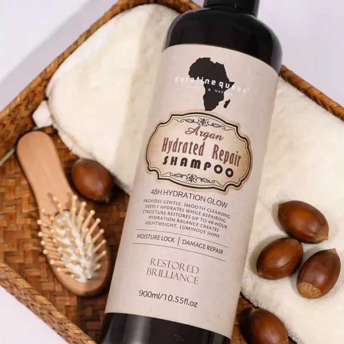 African Argan Moisturizing Shampoo & Repair Hair Mask - Image 2