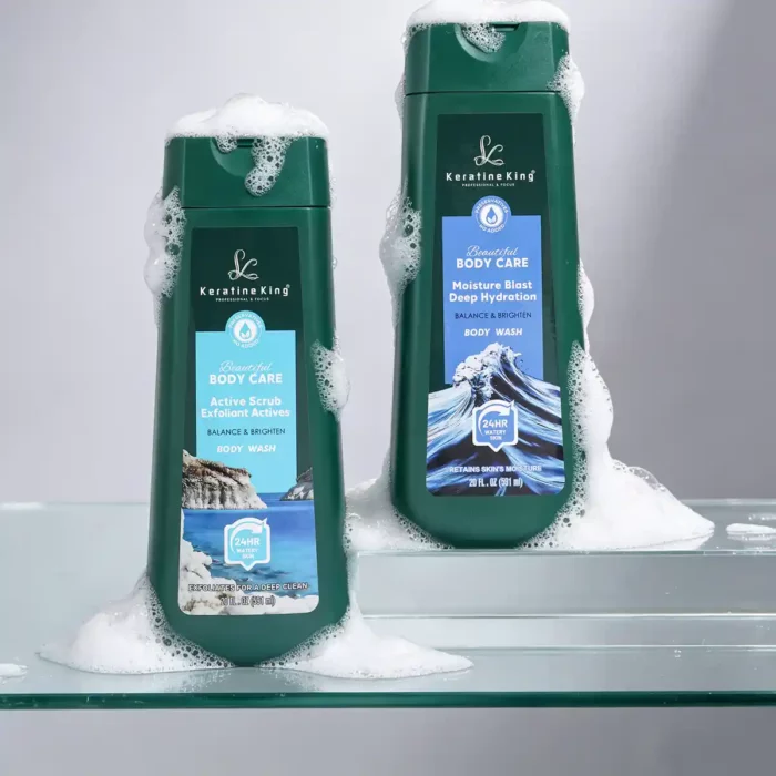 Moisture Blast Moisturizing Body Wash for Men 24 Hour Fresh - Image 2