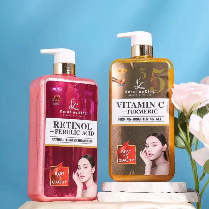 Vitamin C + Turmeric Firming Brightening Shower Gel - Image 3