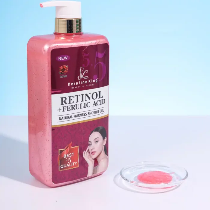 Retinol + Ferulic Acid Natural Fairness Shower Gel - Image 4