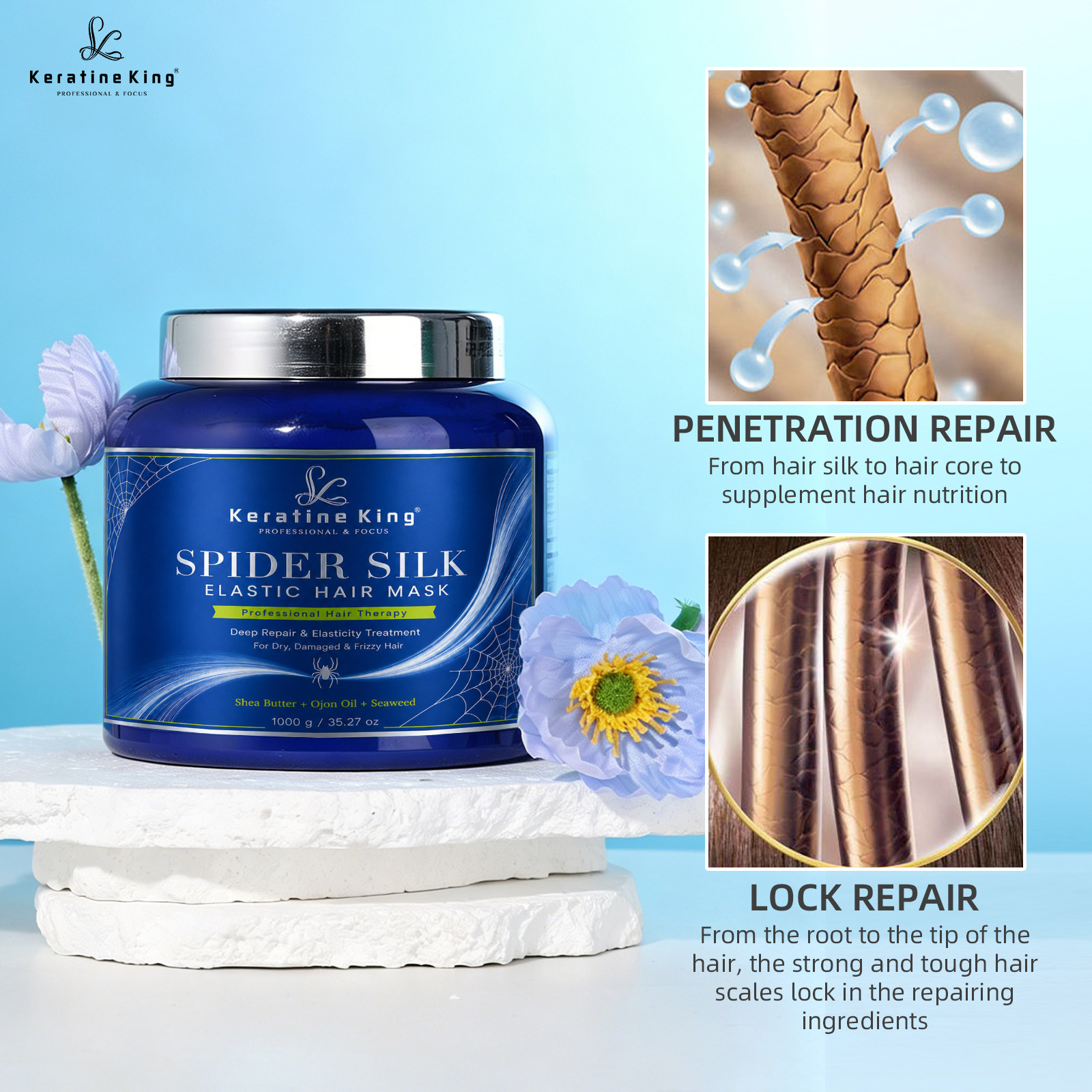 5 Spider Silk Impact Hair Mask - Image 1
